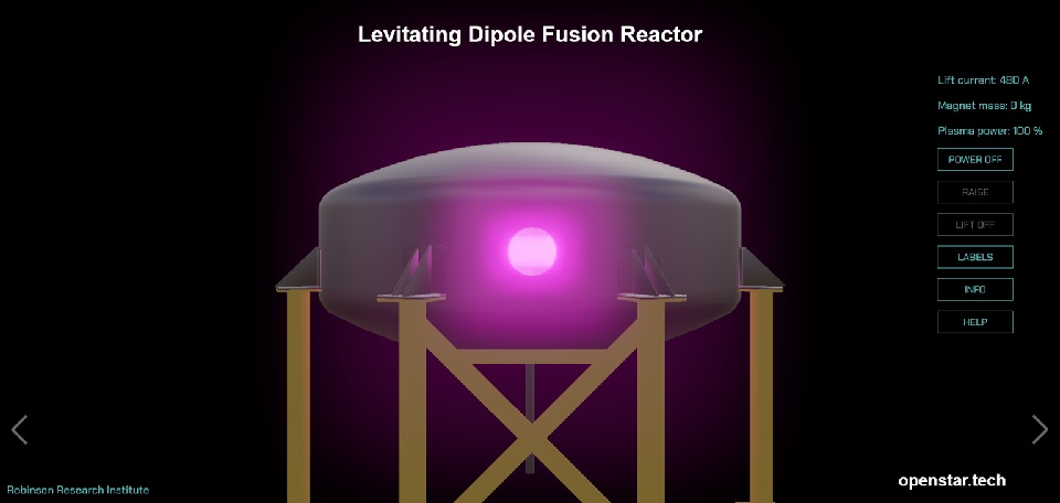Levitating dipole fusion preview thumbnail