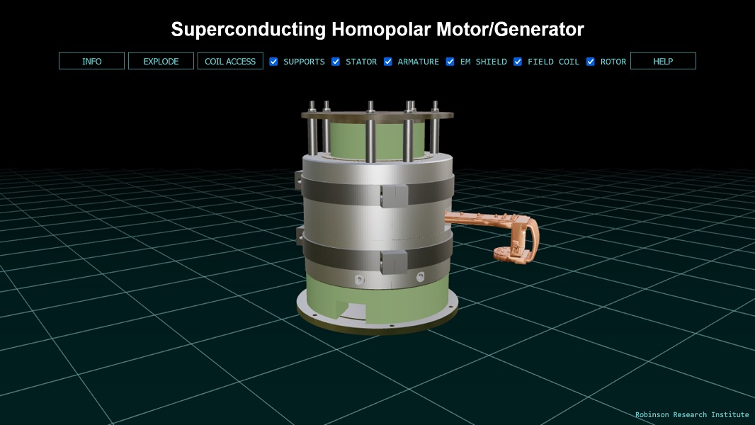 Superconducting homopolar motor generator preview thumbnail