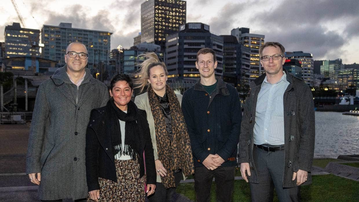 Photo of some of the Wellington Gold Awards finalists.