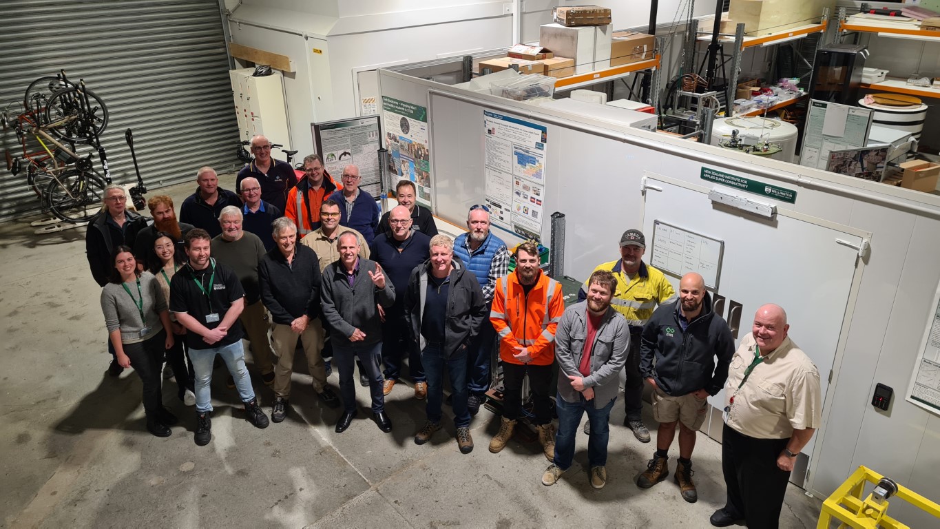 Group photo of the NZEI delgation.